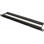 Getfort PGF-6UTP24-B7 Patchpanel UTP Cat.6, 24 θύρες, 0,5U