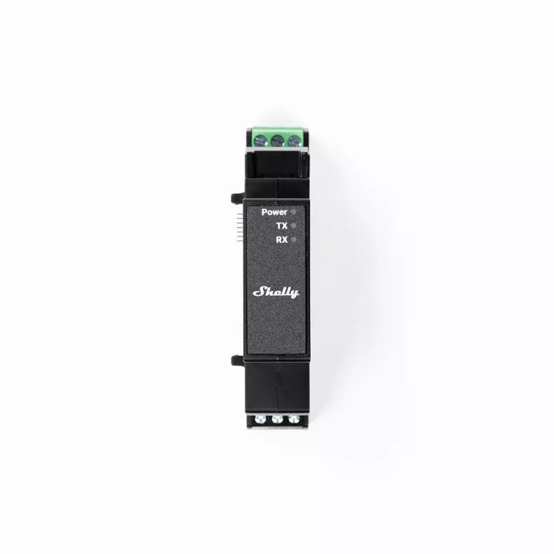 Shelly Pro Modbus Add-on RS485, αξεσουάρ ράγας DIN