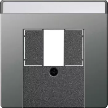Gira κάλυμμα BSF TAE/USB, ανοξείδωτο ατσάλι, 0876600