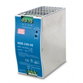 PLANET PWR-240-48 μονάδα τροφοδοτικού 240 W μπλε, γκρι