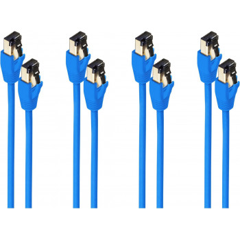 shiverpeaks Καλώδιο δικτύου Cat8.1 F/FTP, 3 m, μπλε