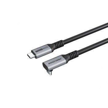 Mercodan Γωνιακό καλώδιο USB USB-C σε USB-C, 3 m