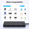 Ugreen USB-C Hub σε 4x USB-C 3.2 / 1x USB-C 100W PD CM806 μαύρο