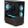 Thermaltake LCGS View 170WS Επιτραπέζιος υπολογιστής, μαύρο/ξύλο, Windows 11 Home