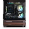 Thermaltake LCGS View 170WS Επιτραπέζιος υπολογιστής, μαύρο/ξύλο, Windows 11 Home