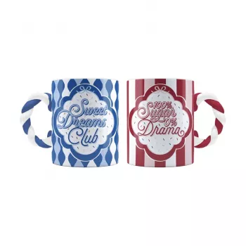 Bialetti Candyland Σετ φλιτζανιών, 2 τεμ. x 300 ml
