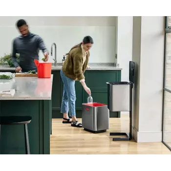 Joseph Joseph Totem Max 60 L Κάδος απορριμμάτων από ατσάλι (30060)