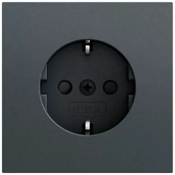 Gira System 70 πρίζα SCHUKO SP, ανθρακί, 445373