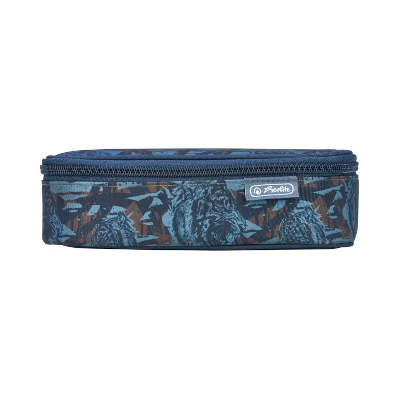 herlitz be.bag beatBox κασετίνα Camo Tiger, πολυεστέρας, XXL φερμουάρ κύριας θήκης