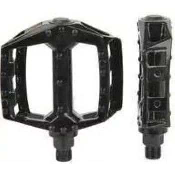 Fischer πεντάλ ποδηλάτου για mountain bike/BMX, αλουμίνιο, αντιολισθητικές ακίδες, μεγάλη επιφάνεια στήριξης