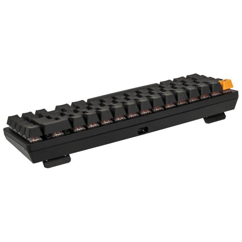 Glorious GMMK 2 Compact Πληκτρολόγιο – Fox Switches, FR-Layout, Μαύρο