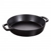 Zwilling Staub Τηγάνι από χυτοσίδηρο με 2 λαβές, 26 cm, μαύρο σατινέ (40511-725-0)
