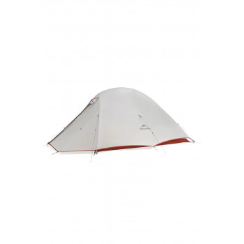 Naturehike Cloud Up 3 Pro 20D Σκηνή, Ανοιχτό γκρι / Κόκκινο