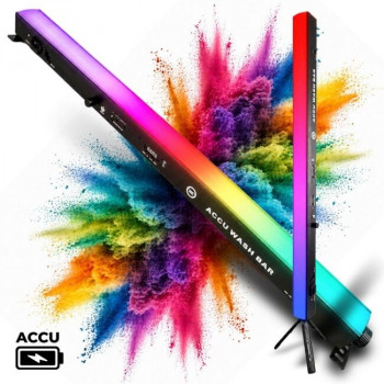 Light4Me ACCU WASH BAR Μπάρα Φωτισμού Μπαταρίας