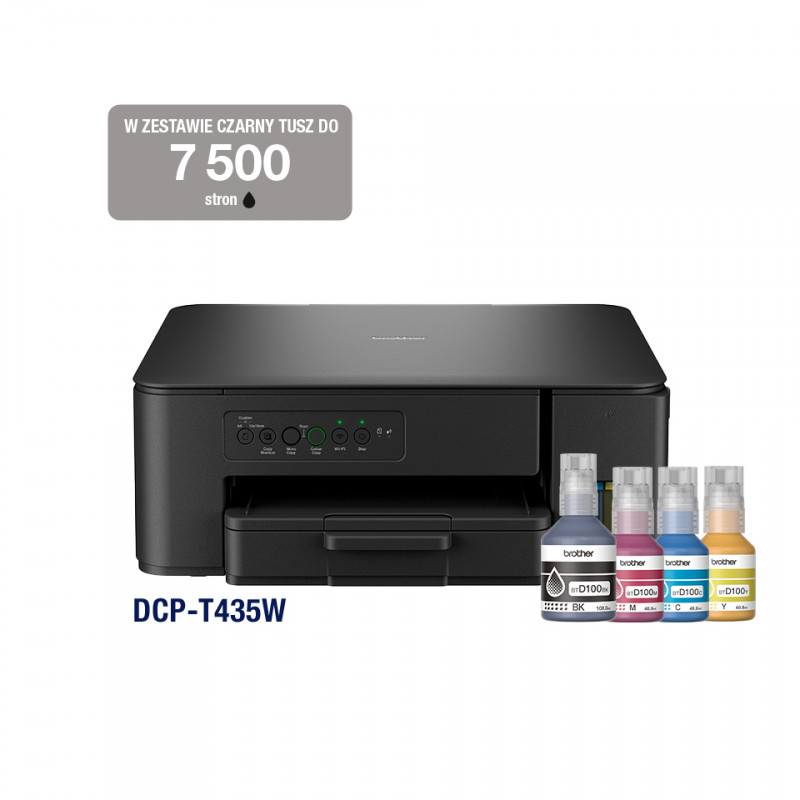 Brother Εκτυπωτής Inkjet DCP-T435W InkBenefit Plus
