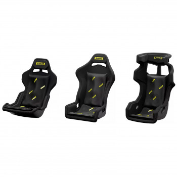 Sabelt Sim Foam Pro Kit Πλάτη, Σταθερό Μαξιλάρι Πλάτης, Εργονομικό, 40x65 cm, Μαύρο