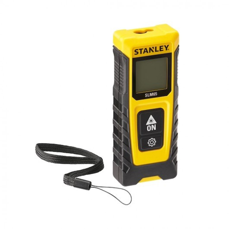 Stanley SLM65 Αποστασιόμετρο λέιζερ Μαύρο, Κίτρινο 20 m