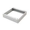 Alantec Βάση για εξωτερικά ντουλάπια 19, Πλάτος 600 x Βάθος 600 mm x Ύψος 100 mm, Χρώμα γκρι