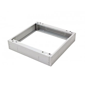 Alantec Βάση για εξωτερικά ντουλάπια 19, Πλάτος 600 x Βάθος 600 mm x Ύψος 100 mm, Χρώμα γκρι