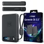 3mk incharge Genesis Qi2 25W ασύρματος φορτιστής + PD 45W με ενσωματωμένο καλώδιο USB-C, Μαύρο