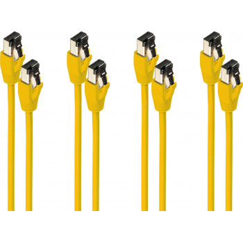 shiverpeaks Καλώδιο Patch Cat8.1 F/FTP, 7,5 m, Κίτρινο (BS08-41062-4)