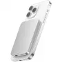 Nevox Μαγνητικό ασύρματο powerbank Qi2, 5000 mAh, ασημί/λευκό