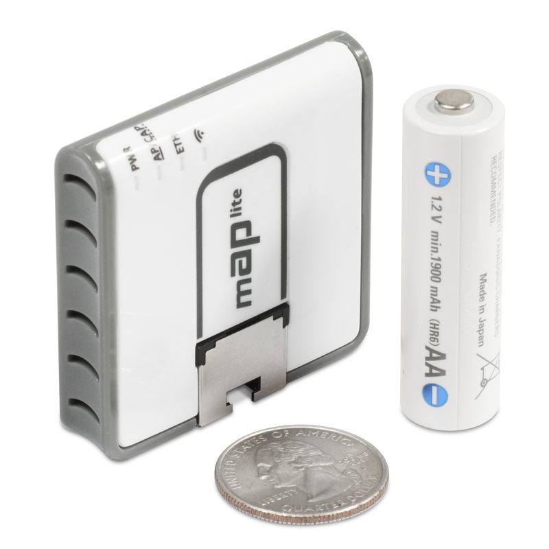 Router Mikrotik mAP lite λευκό με υποστήριξη PoE