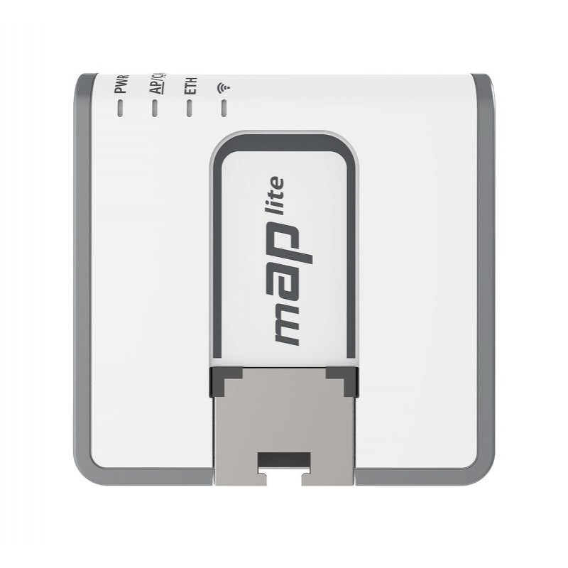 Router Mikrotik mAP lite λευκό με υποστήριξη PoE