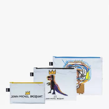 LOQI Basquiat σετ τσαντών – Crown, Pez Dispenser, Untitled (3 τεμ.)