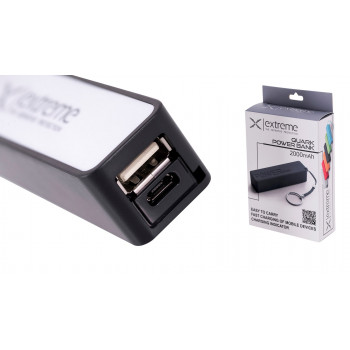 Esperanza Quark Powerbank 2000 mAh, Μαύρο