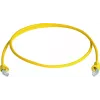 Telegärtner Cat6a S/FTP Καλώδιο patch, 3,5 m, Κίτρινο