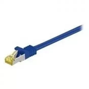 Wentronic Goobay Cat7 Καλώδιο patch S/FTP (PiMF), 7,5 m, Μπλε, LSZH Χωρίς αλογόνα, Χαλκός, RJ45