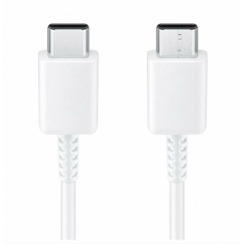 Samsung Ταξιδιωτικός προσαρμογέας TA800 με καλώδιο USB-C σε USB-C, Λευκό
