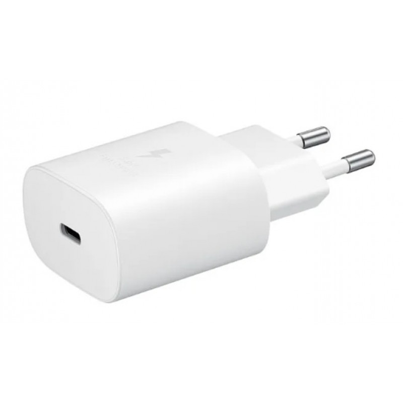 Samsung Ταξιδιωτικός προσαρμογέας TA800 με καλώδιο USB-C σε USB-C, Λευκό