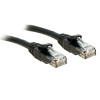 Lindy Cat6 U/UTP Καλώδιο patch RJ45, 7,5 m, Μαύρο