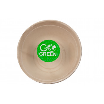 Gogreen Κομποστοποιήσιμα μπολ από ζαχαροκάλαμο 1100 ml, 5 τεμ.