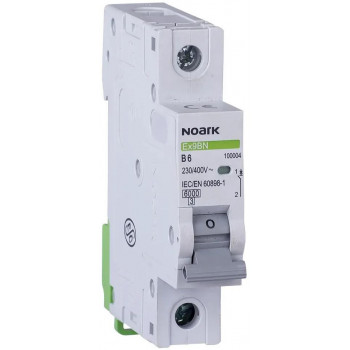 Noark Ex9BN 1P B20 μικροαυτόματος διακόπτης, B, 20 A, 1P, 6 kA (100009)