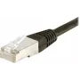 Exertis Connect Snagless Cat6 S/FTP καλώδιο patch RJ45, 10 m, μαύρο