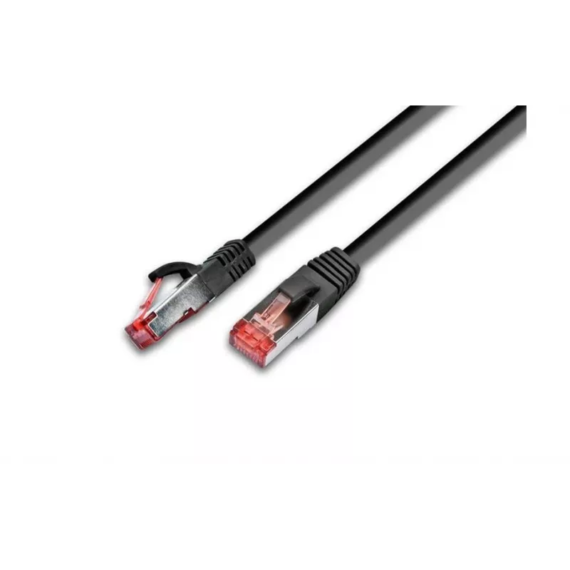 Wirewin Cat6a S/FTP καλώδιο patch, 2 m, μαύρο