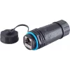 S/CONN ζεύκτης καλωδίου δικτύου RJ45, Cat6, IP68, κοντό μοντέλο, εξωτερικού χώρου (08-01048)