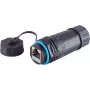 S/CONN ζεύκτης καλωδίου δικτύου RJ45, Cat6, IP68, κοντό μοντέλο, εξωτερικού χώρου (08-01048)