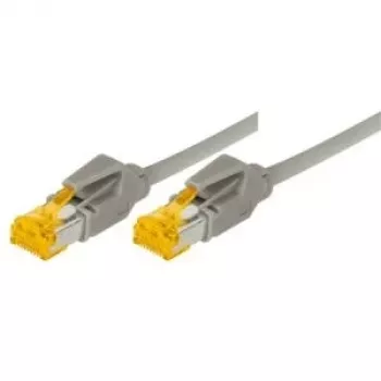Tecline Cat6a S/FTP καλώδιο δικτύου RJ45, 2 m, γκρι, LSZH