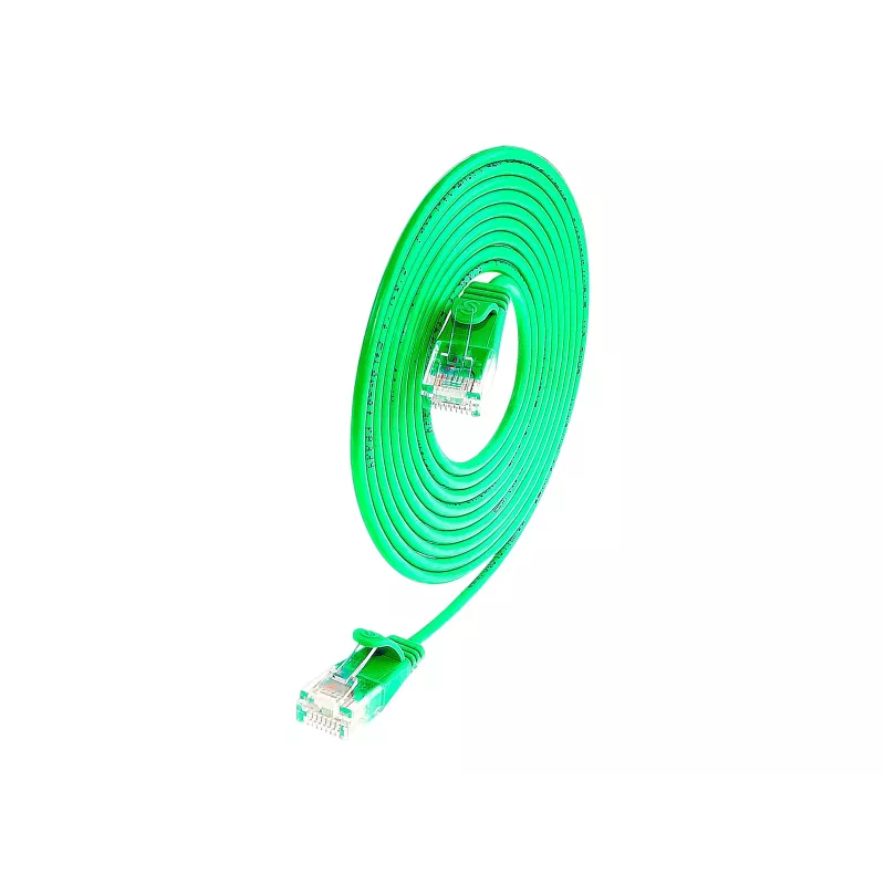 Wirewin Slim Cat6 U/UTP Καλώδιο Patch, 2 m, Πράσινο