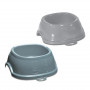 Stefanplast Break 2 Ταΐστρα για κατοικίδια 0,6 l, 19x19x7 cm, ασορτί γκρι/μπλε