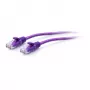 C2G Cat6a Slim Καλώδιο Patch 28AWG, 1,5 m (5 ft), Μωβ (30190)