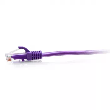 C2G Cat6a Slim Καλώδιο Patch 28AWG, 1,5 m (5 ft), Μωβ (30190)