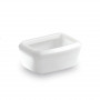 Stefanplast Second Μικρό Δοχείο Νερού 0,3L (Gulliver 1-2-3) 12x8x5,4cm λευκό
