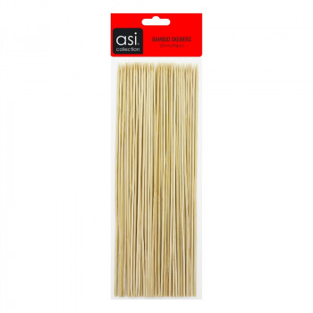 Asi Collection Ξύλινα Σουβλάκια για Ψητά 25 cm, 50 τεμ.