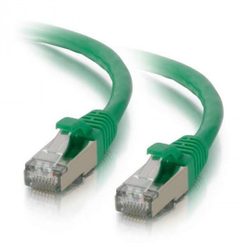Mercodan Cat6a S/FTP καλώδιο patch RJ45, 7,5 m, πράσινο