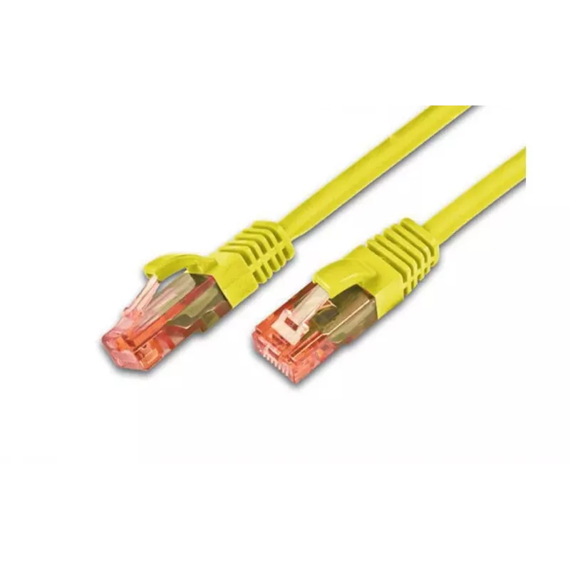 Wirewin Cat6 U/UTP καλώδιο patch, 0,5 m, κίτρινο